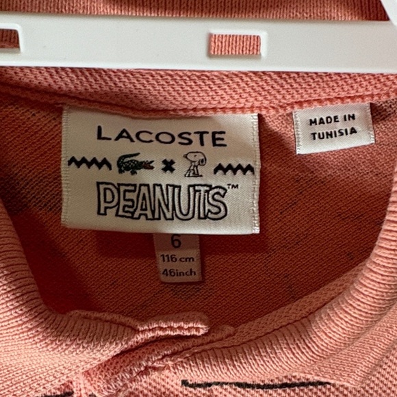 Lacoste Kids' Coral Graphic Polo Shirt - Picture 2 of 7